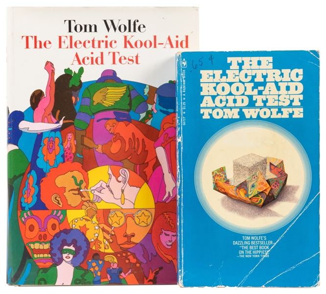  Wolfe, Tom. Two Copies of The Electric Kool-Aid Acid Test. ...