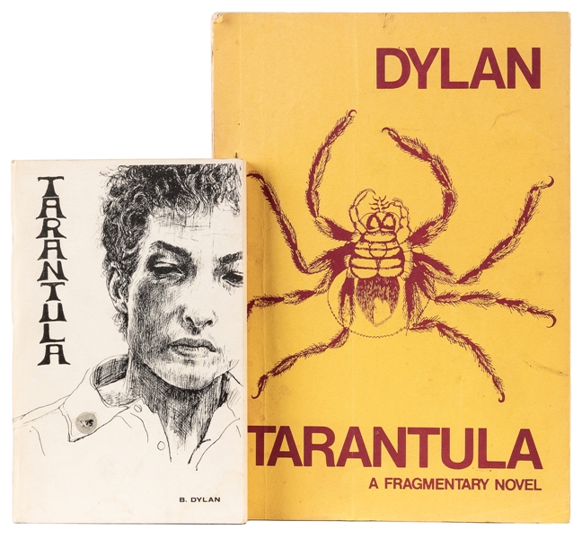  DYLAN, Bob. Two Pirated Copies of Tarantula, including: Tar...