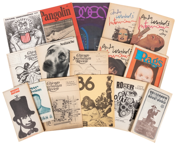  [PERIODICALS]. A group of 50 different issues of undergroun...