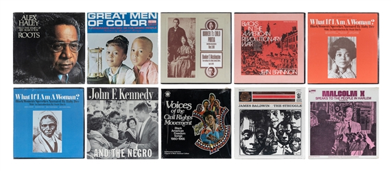  Group of 21 Records on Black Radicalism and History, includ...