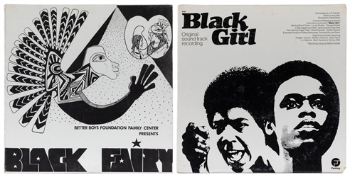  Pair of Rare Soundtrack Records for Black-Produced Films or...