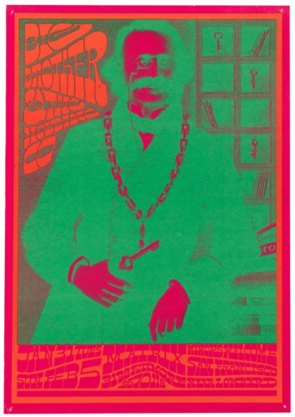  Big Brother & The Holding Company. Poster for Big Brother &...