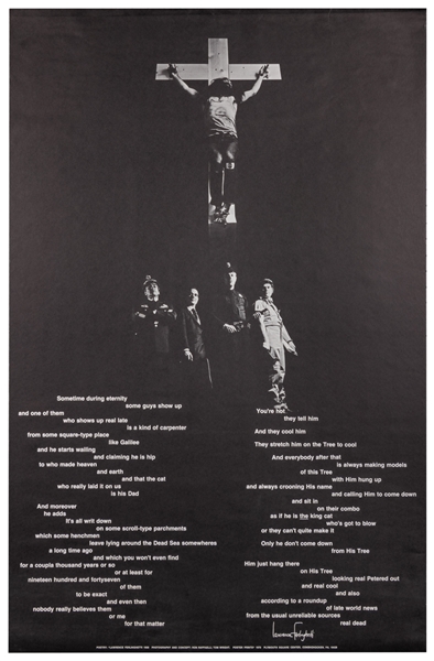  Ferlinghetti, Lawrence. Sometime During Eternity. Poster Pr...