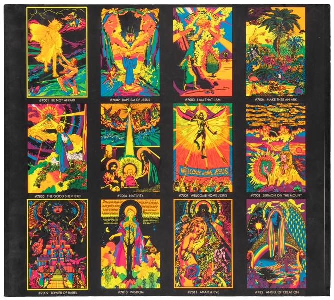  Group of 9 Psychedelic and Headshop Posters, including: Ver...