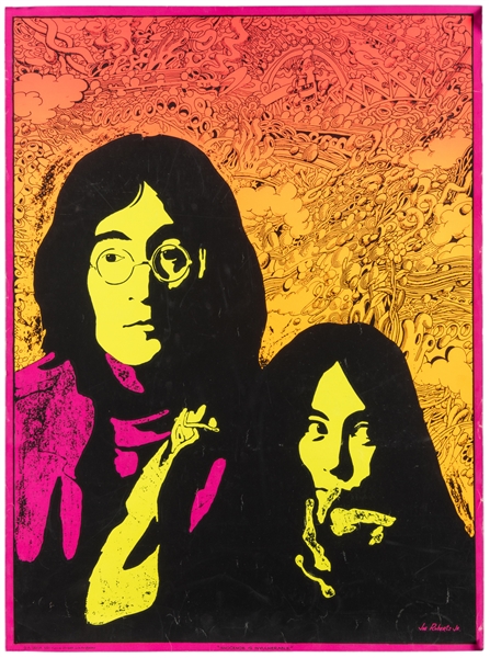  John Lennon and Yoko Ono. Innocence Is Invulnerable. Los An...