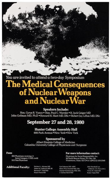  [NUCLEAR DISARMAMENT]. You are invited to attend a two-day ...