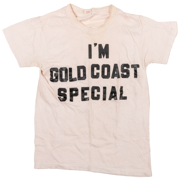  I’m Gold Coast Special t-shirt. Circa 1970s. Pale pink shir...