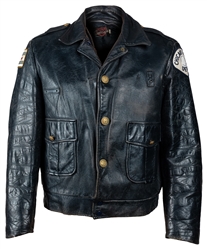  Chicago Police Department Obsolete Leather Jacket. Dan Jac,...