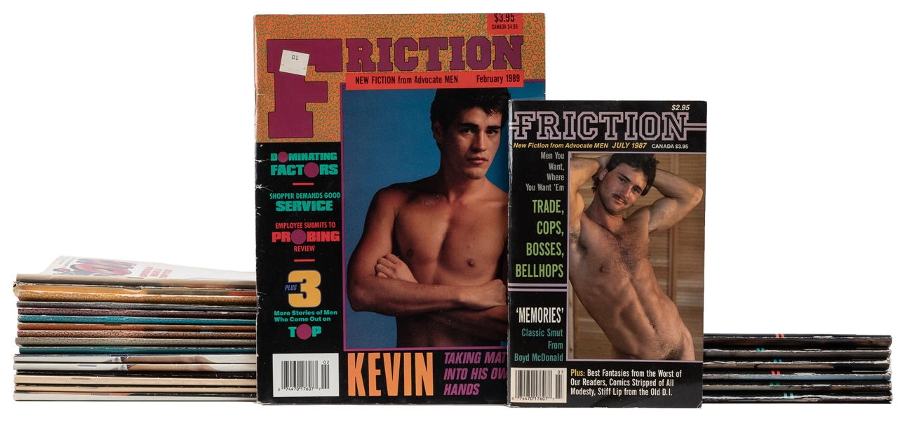  [MAGAZINES]. Group of 24 Issues of “Friction.” [New York: L...