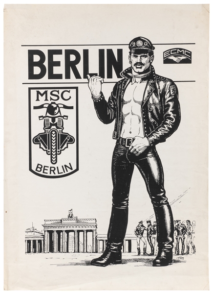  TOM OF FINLAND (1920 – 1991). Berlin MSC. Circa 1970s. Scre...