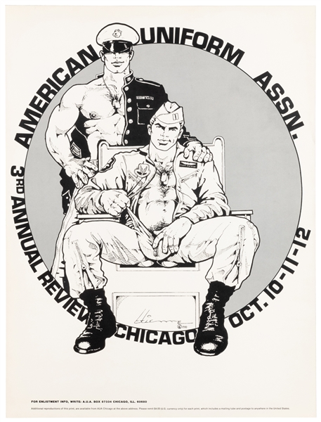  ETIENNE (Dom Orejudos, 1933 – 1991). American Uniform Assoc...