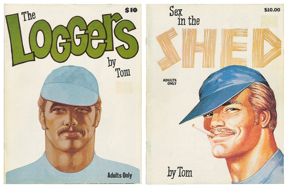  [TOM OF FINLAND]. Pair of Early Illustrated Magazines. [N.p...