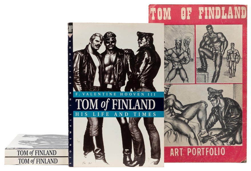  [TOM OF FINLAND]. Tom of Finland Art Portfolio [and] Tom of...