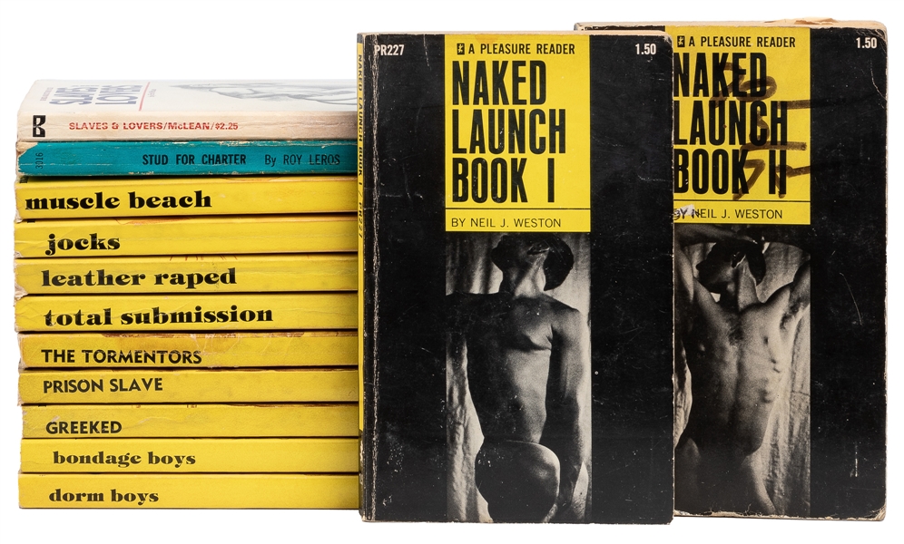  [STAR DISTRIBUTORS, publisher]. Group of 9 “Macho Books” ga...