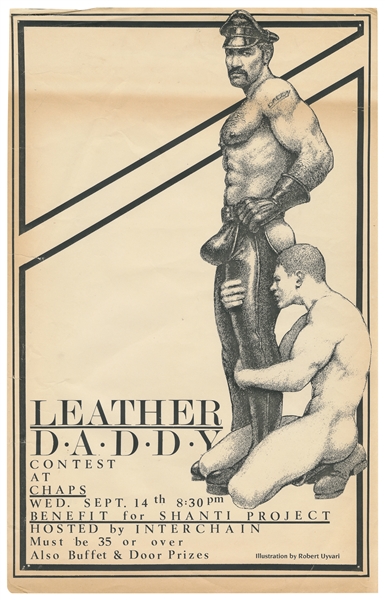 UYVARI, Robert. Leather Daddy Contest at Chaps. 