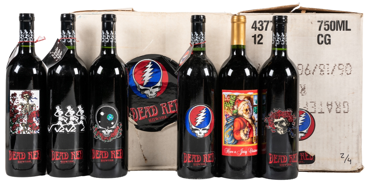  [GRATEFUL DEAD]. Grateful Dead “Dead Red / Unwine.” GDM, In...