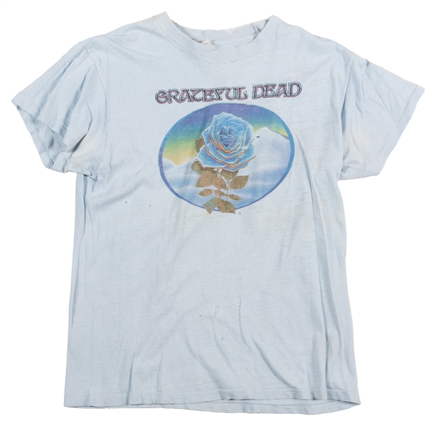  [GRATEFUL DEAD]. Blue Rose [Winterland] T-Shirt. Hanes tag,...