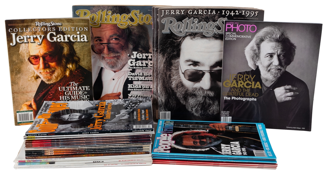  [GARCIA, Jerry (1942-1995)]. Jerry Garcia Commemorative Per...