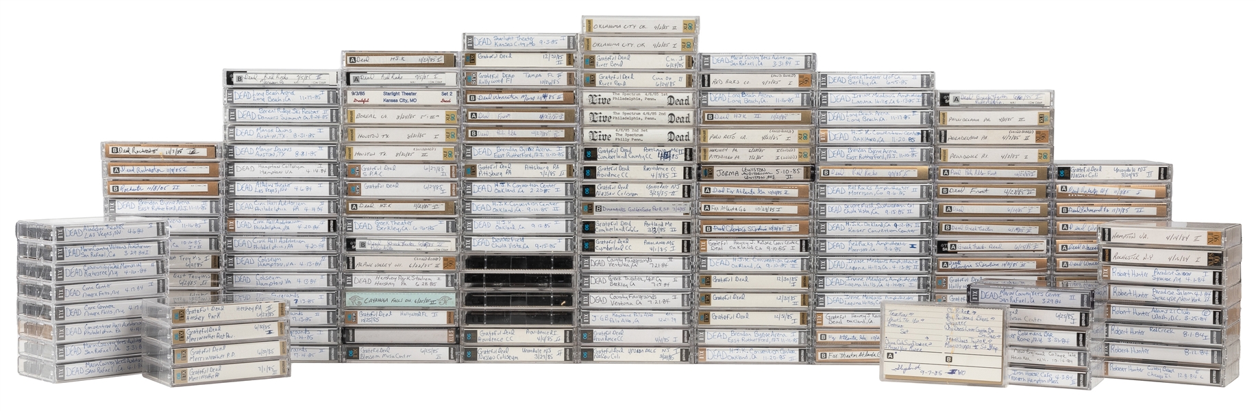  [GRATEFUL DEAD / TAPER TAPES]. Large Collection of Grateful...