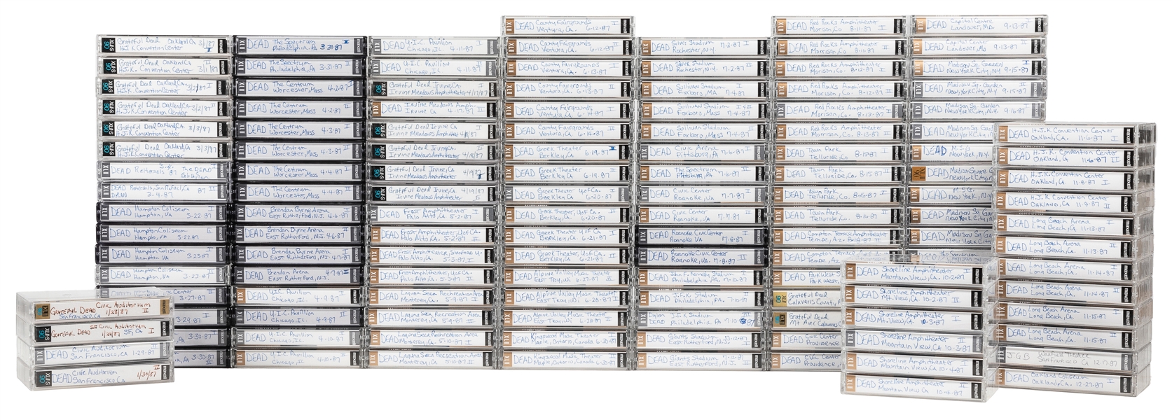  [GRATEFUL DEAD / TAPER TAPES]. Large Collection of Grateful...