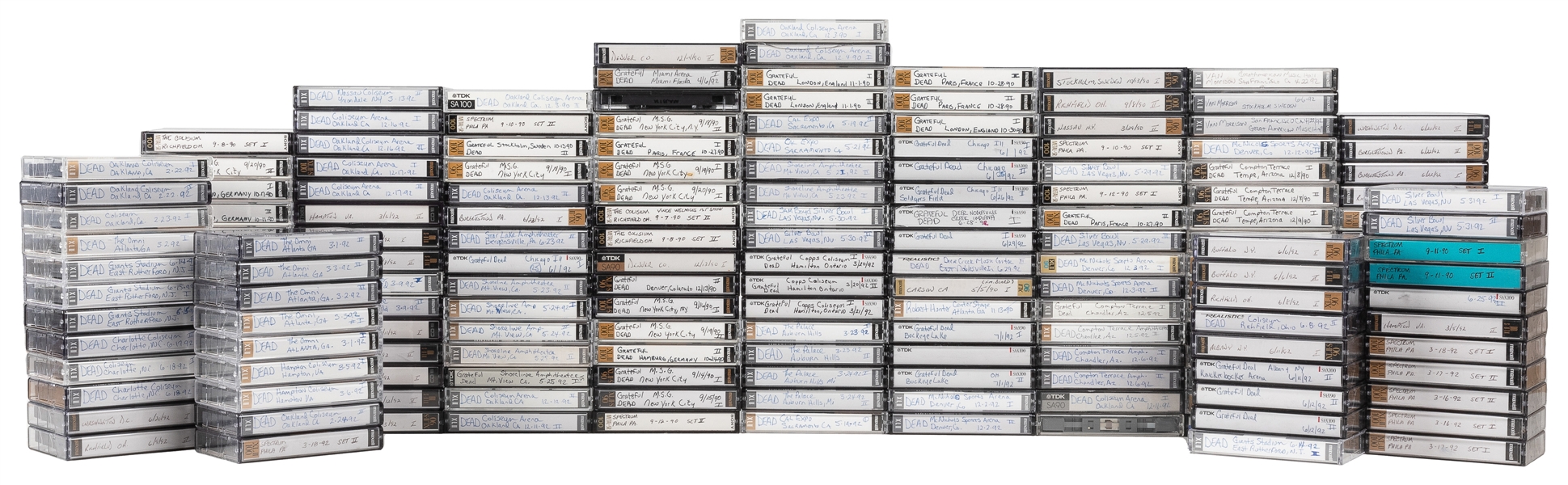  [GRATEFUL DEAD / TAPER TAPES]. Large Collection of Grateful...