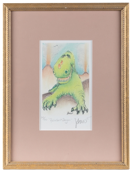  GARCIA, Jerry (1942-1995). Reluctant Dragon [1991]. Color l...