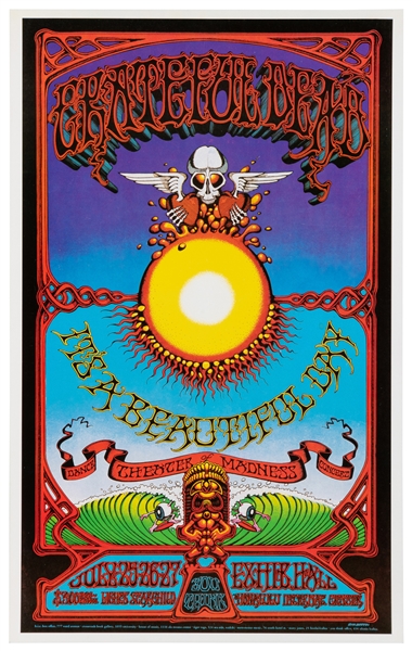  [GRATEFUL DEAD]. Group of Three Iconic Grateful Dead Poster...