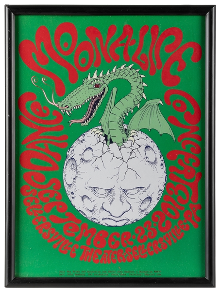  Group of Six Moonalice Posters. PS Print, ca. 2009-2014. Gr...