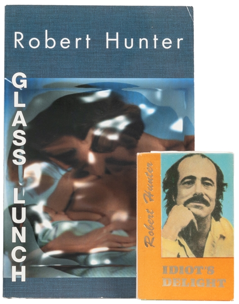 Hunter, Robert. Group of 2 Signed Books, including: Idiot’s Delight. 