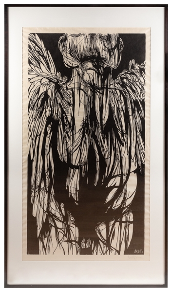  BASKIN, Leonard (American, 1922 - 2000). Angel of Death. 19...