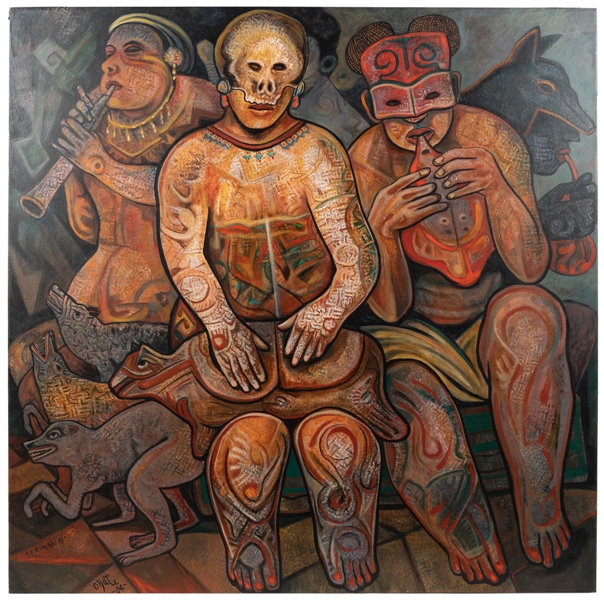  ONATE, Francisco Rodriguez (Mexican, b. 1940). A Kurikaeri....