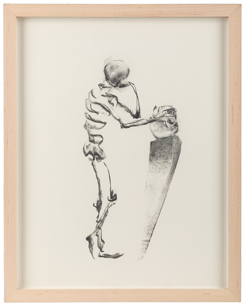  FLEXNER, Roland (French, b. 1944). Untitled. 1992. Graphite...