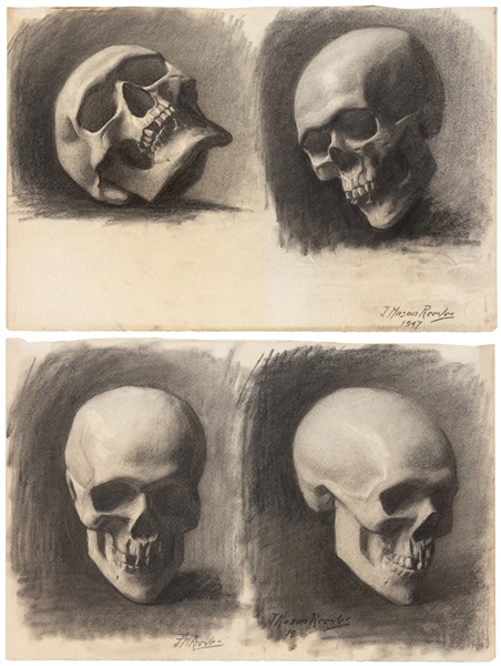  REEVES Jr., Joseph Mason (American, 1898 - 1973). Skull Stu...