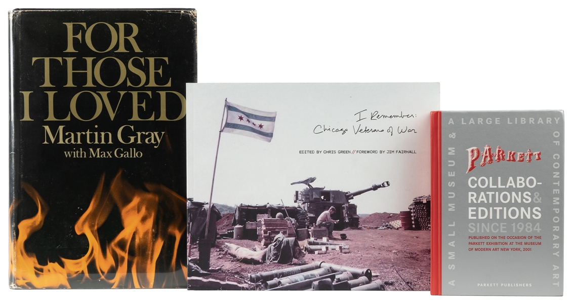  [BOOKS]. Group of Books. [V.p.] Three books including: [WWI...