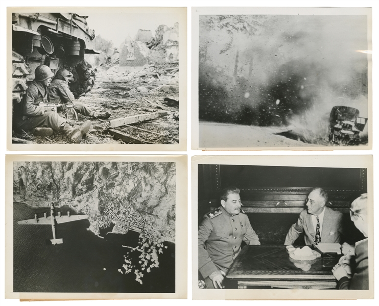  [WORLD WAR II]. Acme Photo Archive of WW2 Press Photos / Eu...