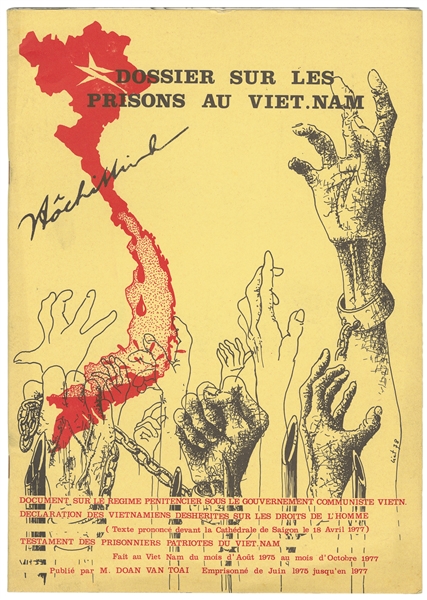  [VIETNAM WAR EPHEMERA]. Dossier Sur Les Prisons au Vietnam....