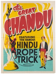  CHANDU (J.A. Briggs, 1884 - 1969). The Great Chandu. Featur...