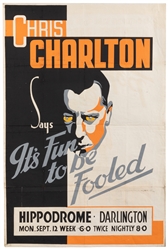  CHARLTON, Chris (1887 – 1963). Chris Charlton Says It’s Fun...