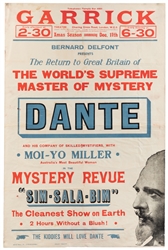  DANTE (Harry Jansen, 1883 – 1955). The World’s Supreme Mast...