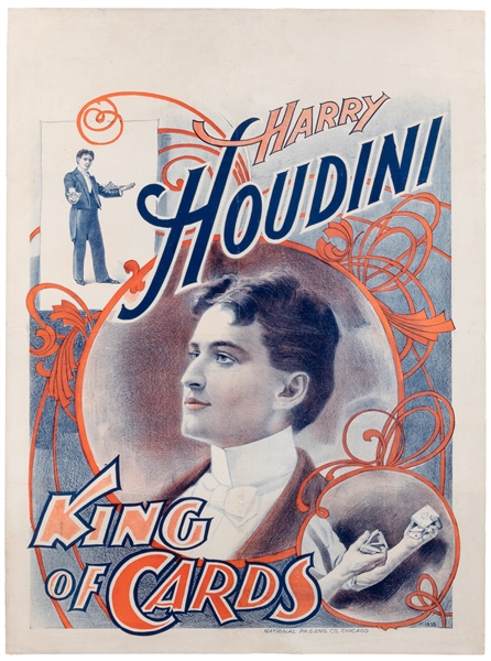  HOUDINI, Harry (Erik Weisz, 1874 – 1926). Harry Houdini Kin...