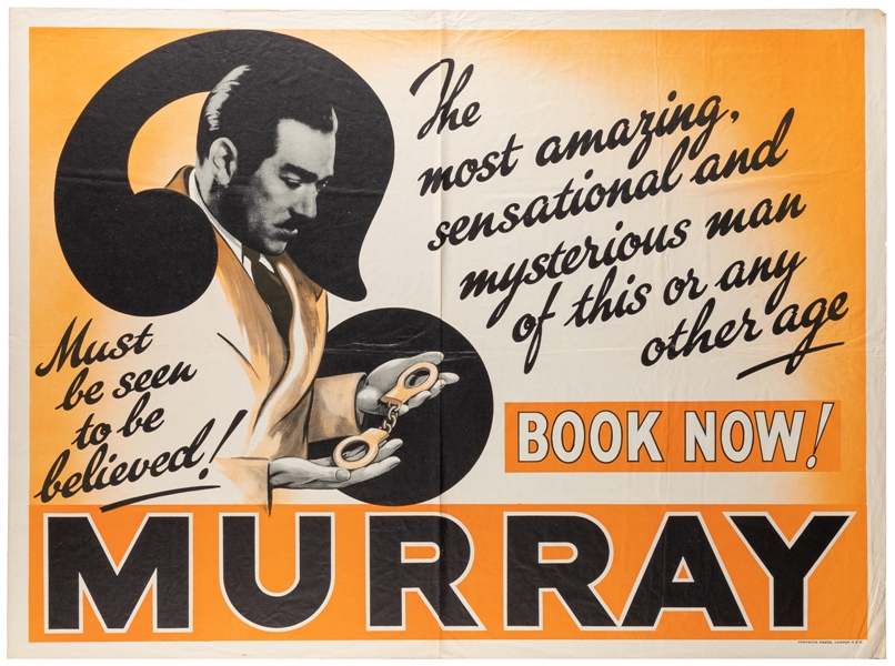  MURRAY (Norman Walters, 1901 – 88). Book Now! Murray. Londo...