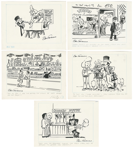  [CARTOONS] FORTESCUE, Don. Fifty-Four Original Cartoons fro...