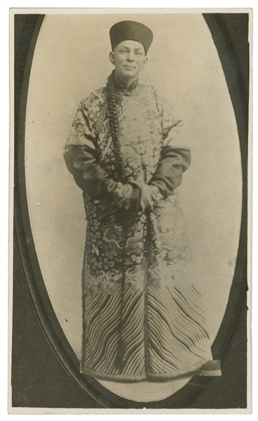  CHUNG Ling Soo (William E. Robinson, 1861 - 1918). RPPC of ...