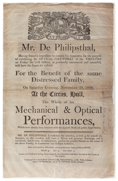  DE PHILIPSTHAL, M. Mechanical & Optical Performances. Hull,...