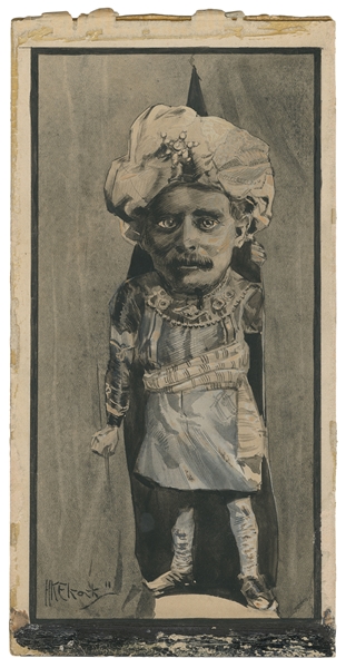  [FASOLA] ELCOCK, H.K. (1886 – 1952). Portrait of Illusionis...