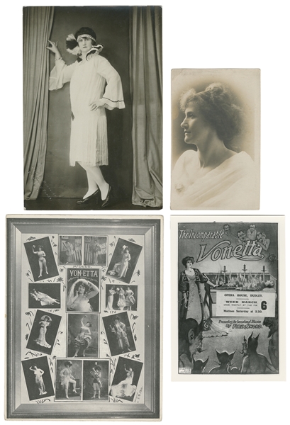  VONETTA (Etta Paul, 1878 - 1964). Group of Vonetta Postcard...