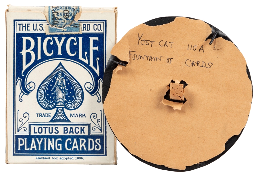  Fountain of Cards. Philadelphia: Yost & Co., ca. 1919. Pack...