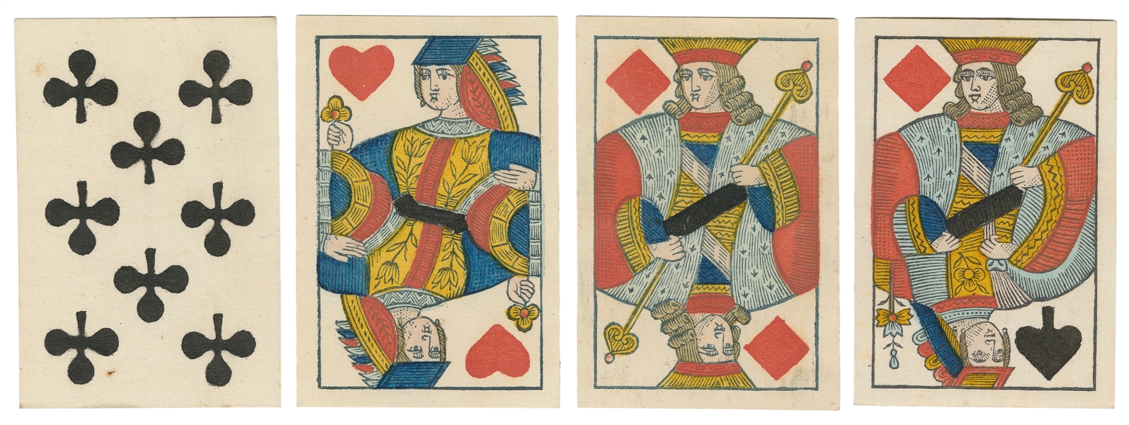  HOFZINSER, Johan Nepomuk (1806 – 1875). Four Gimmicked Play...