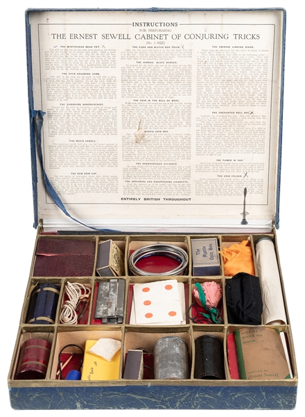  [MAGIC SET] Ernest Sewell Cabinet of Conjuring Tricks. No. ...