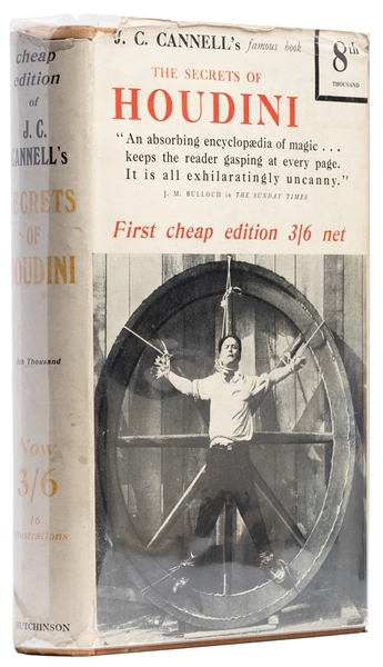  CANNELL, J. C. (1899 – 1953). The Secrets of Houdini. Londo...